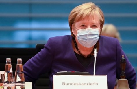 Angela Merkel Pool via Getty Images