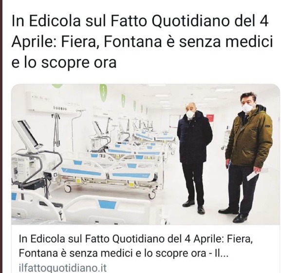 Fiera Fontana è senza medici 1