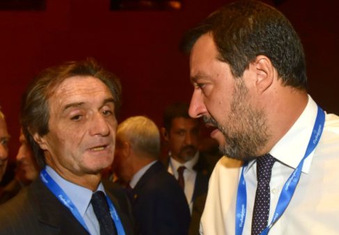 Fontana Salvini coprifuoco lombardia no