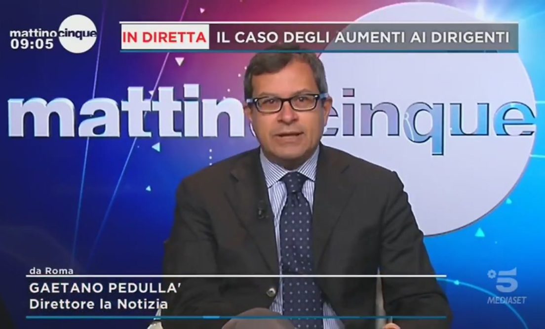 Gaetano Pedullà aumento stipendi