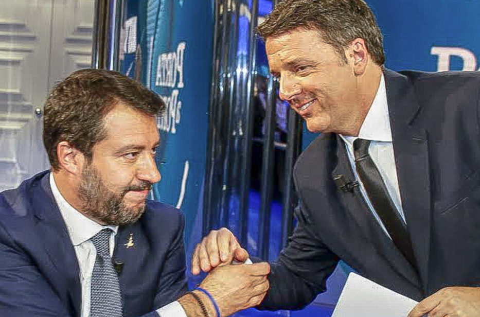 Imagoeconomica 1 renzi e salvini