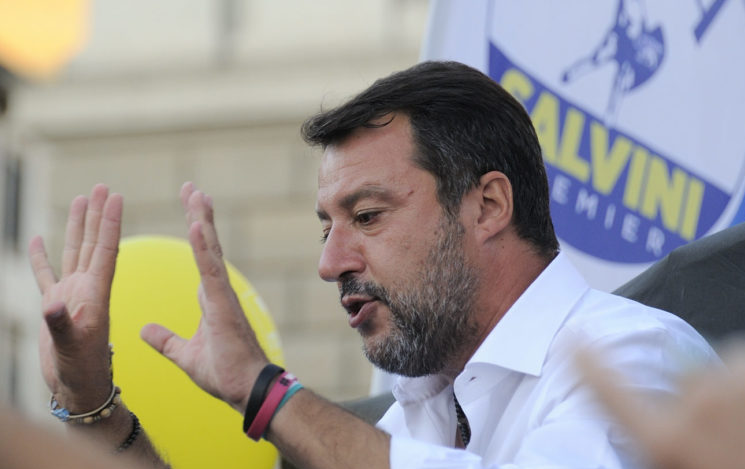 Imagoeconomica Capitano Salvini scaricato dal Carroccio