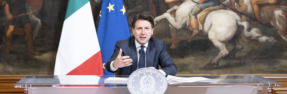 Imagoeconomica Conte no nuovo lockdown