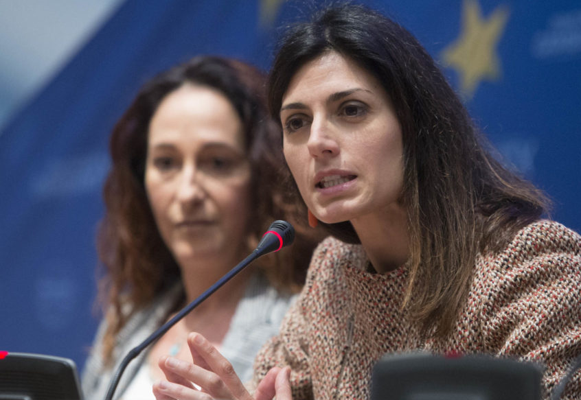 Imagoeconomica Raggi e Lombardi M5S