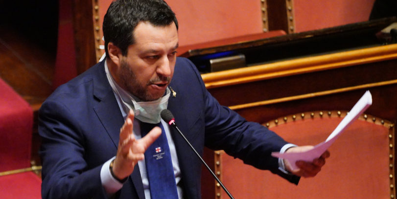 Imagoeconomica dittatura sanitaria salvini