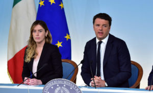 Imagoeconomica renzi e boschi e lotti indagati