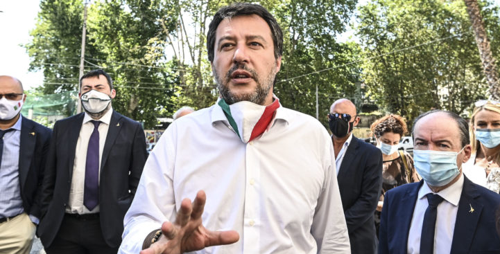 Imagoeconomica salvini aspetta conte