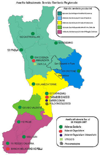 Sanità calabrese ricommissariata