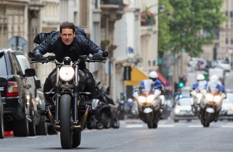 Tom Cruise riprese di Mission Impossible a Roma