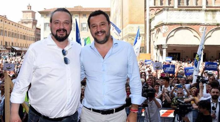 alan fabbri matteo salvini 49 milioni lega