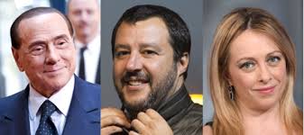 berlusca salvini meloni opposizione