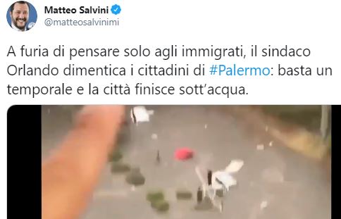 matteo salvini palermo immigrati