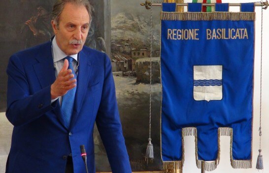 presidente della Regione Basilicata Vito Bardi