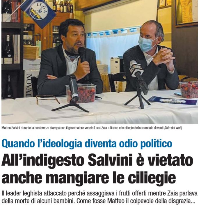 salvini ciliegie renato farina libero