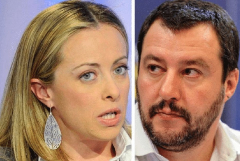 salvini furioso meloni