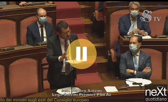 salvini recovery fund senato