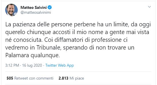 salvini sbrocca guai giudiziari sondaggi