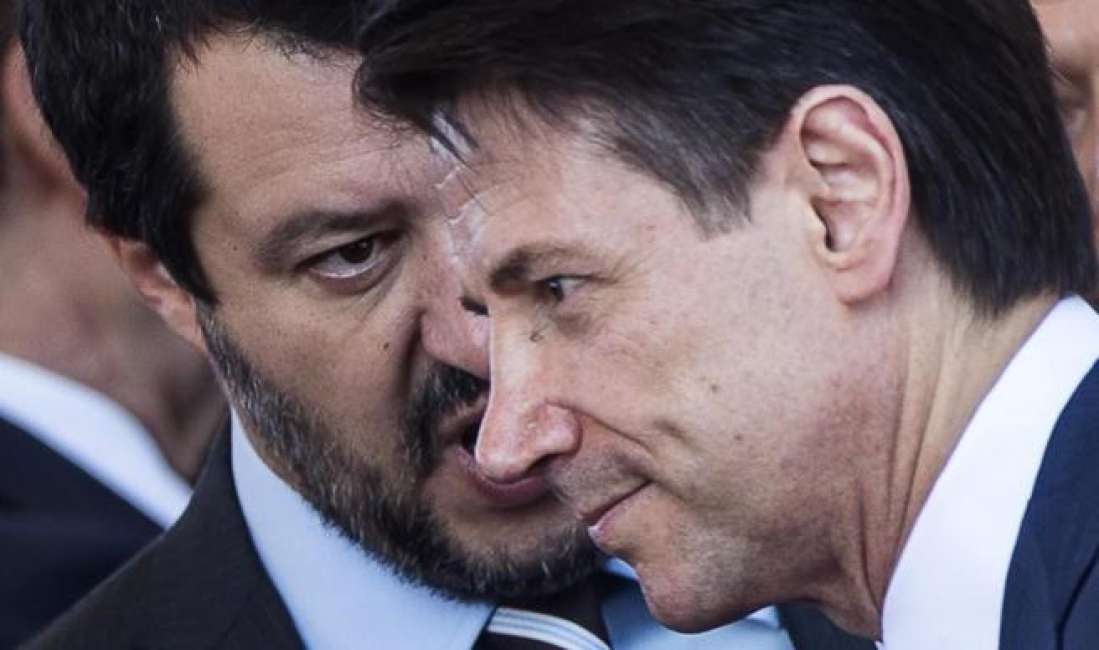 salvini e Conte Mes