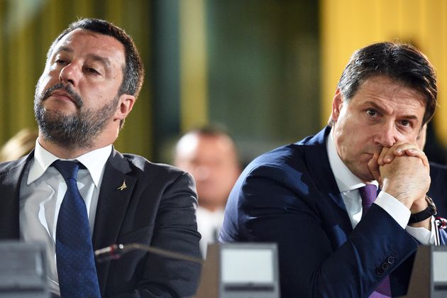 salvini e Conte Mes